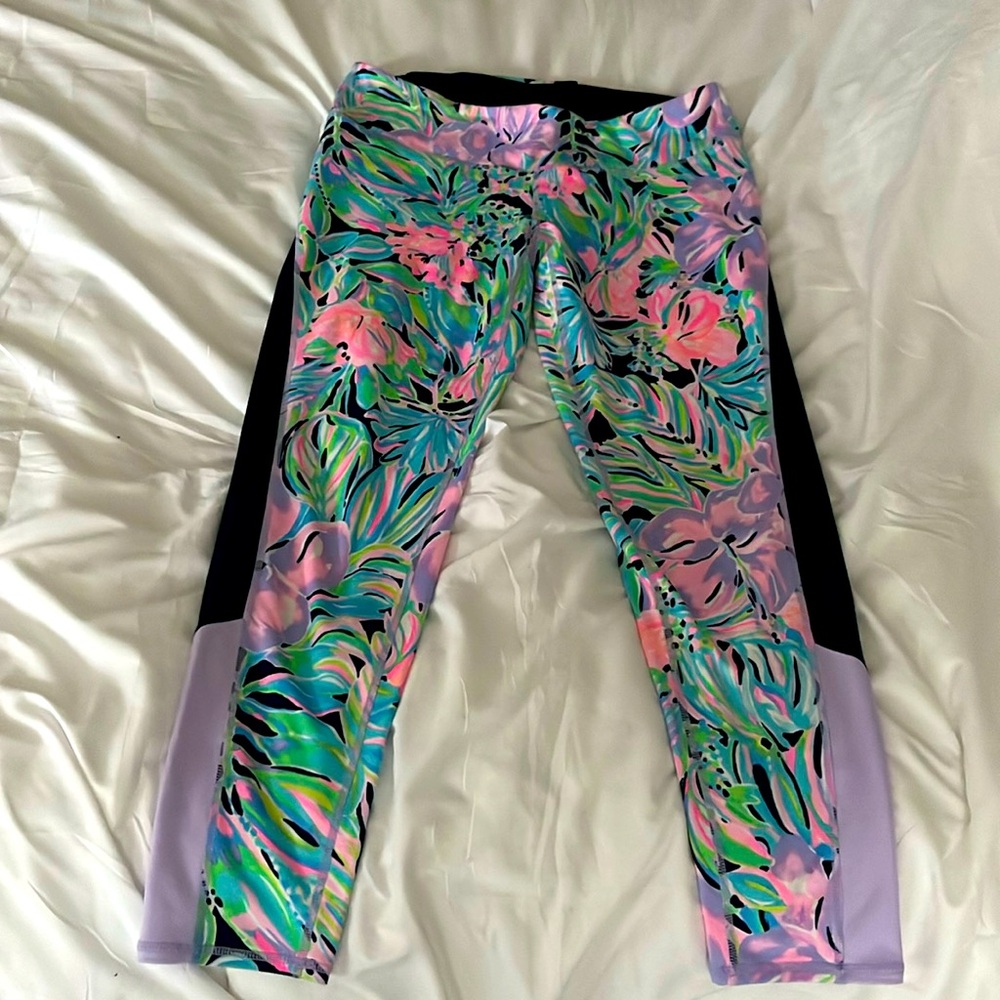 Lilly Pulitzer Luxletic leggings.